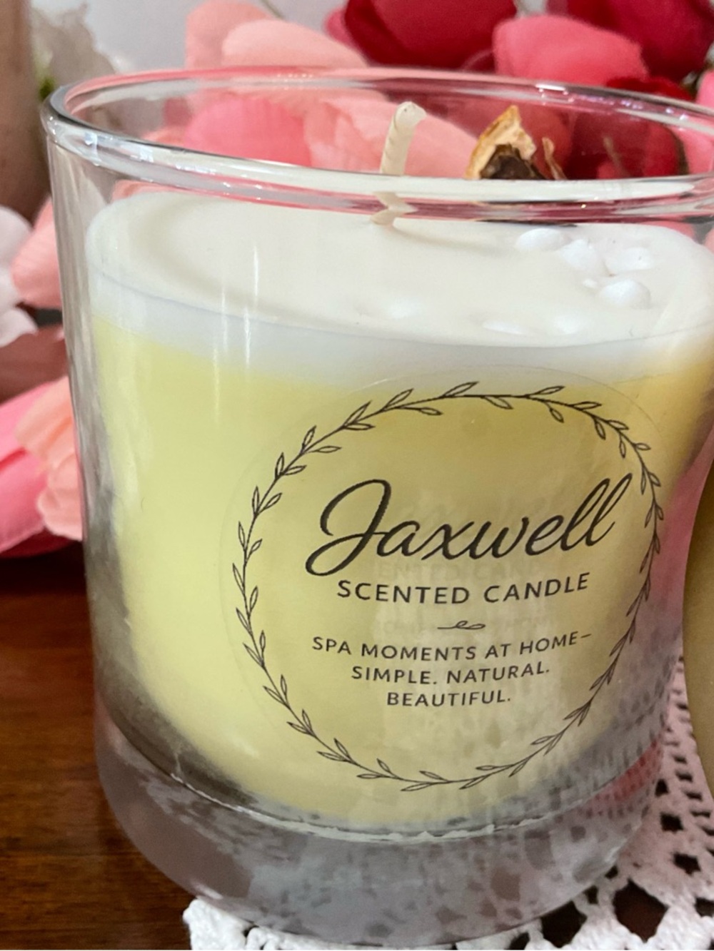 Jaxwell Scented Candle - lemon meringue